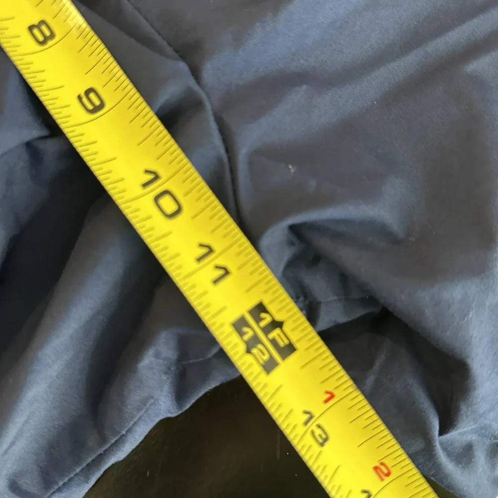 Nike Track Pants Womens XL Blue‎ Nylon Pull On Elastic Waist Athletic Lined